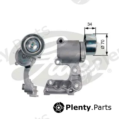 Gates T39140 — Belt Tensioner, V-ribbed belt DriveAlign®