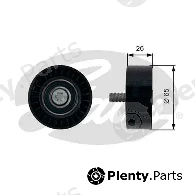 Gates T42304 — Deflection/Guide Pulley, timing belt PowerGrip®