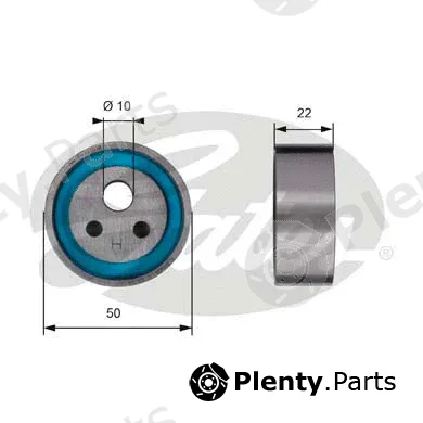 Gates T41154 — Tensioner Pulley, timing belt PowerGrip®