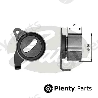 Gates T41071 — Tensioner Pulley, timing belt PowerGrip®
