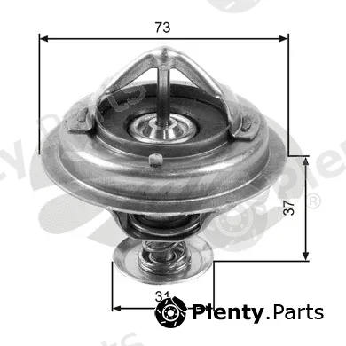 Gates TH24582G1 — Thermostat, coolant