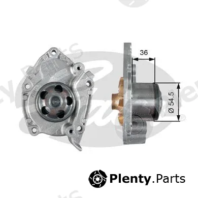 Gates WP0063 — Water Pump, engine cooling