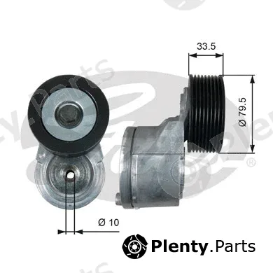 Gates T38542 — Belt Tensioner, V-ribbed belt FleetRunner™