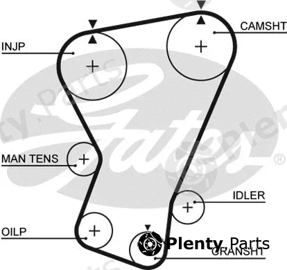 Gates 5065 — Timing Belt PowerGrip®