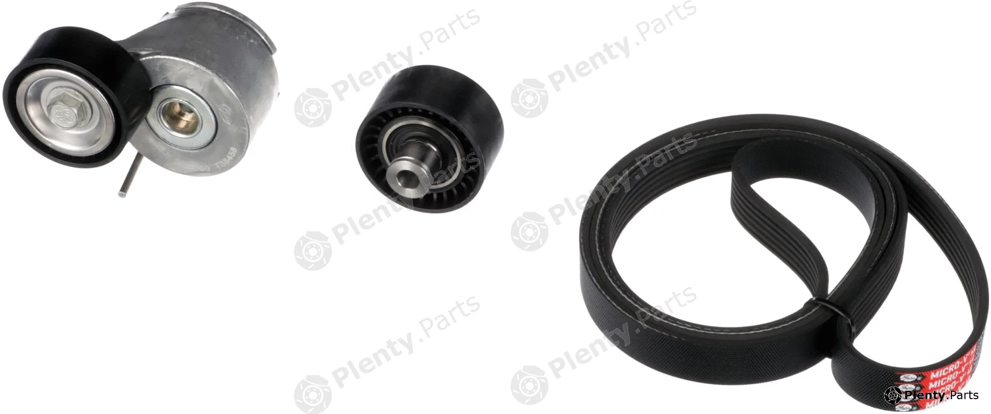 Gates K036PK1708 — V-Ribbed Belt Set Micro-V® Kit