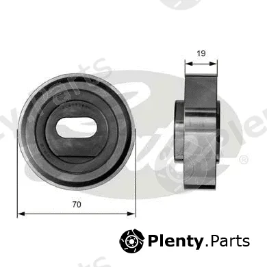 Gates T41013 — Tensioner Pulley, timing belt PowerGrip®