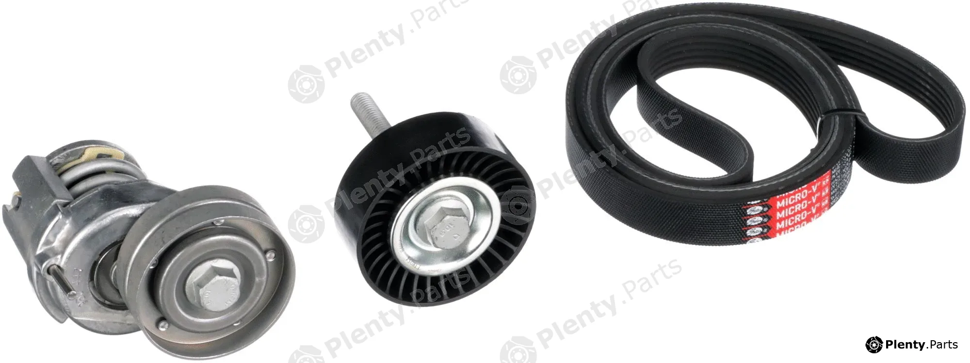 Gates K076PK1735 — V-Ribbed Belt Set Micro-V® Kit