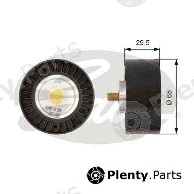 Gates T36081 — Deflection/Guide Pulley, V-ribbed belt DriveAlign®
