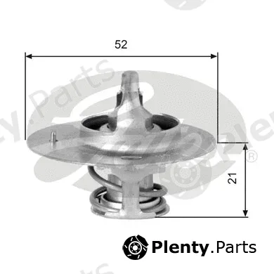 Gates TH03282G1 — Thermostat, coolant