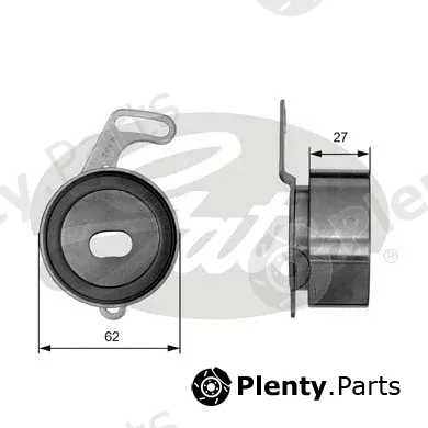 Gates T41014 — Tensioner Pulley, timing belt PowerGrip®