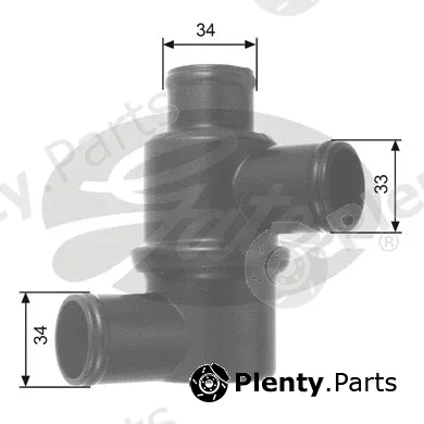 Gates TH14580 — Thermostat, coolant