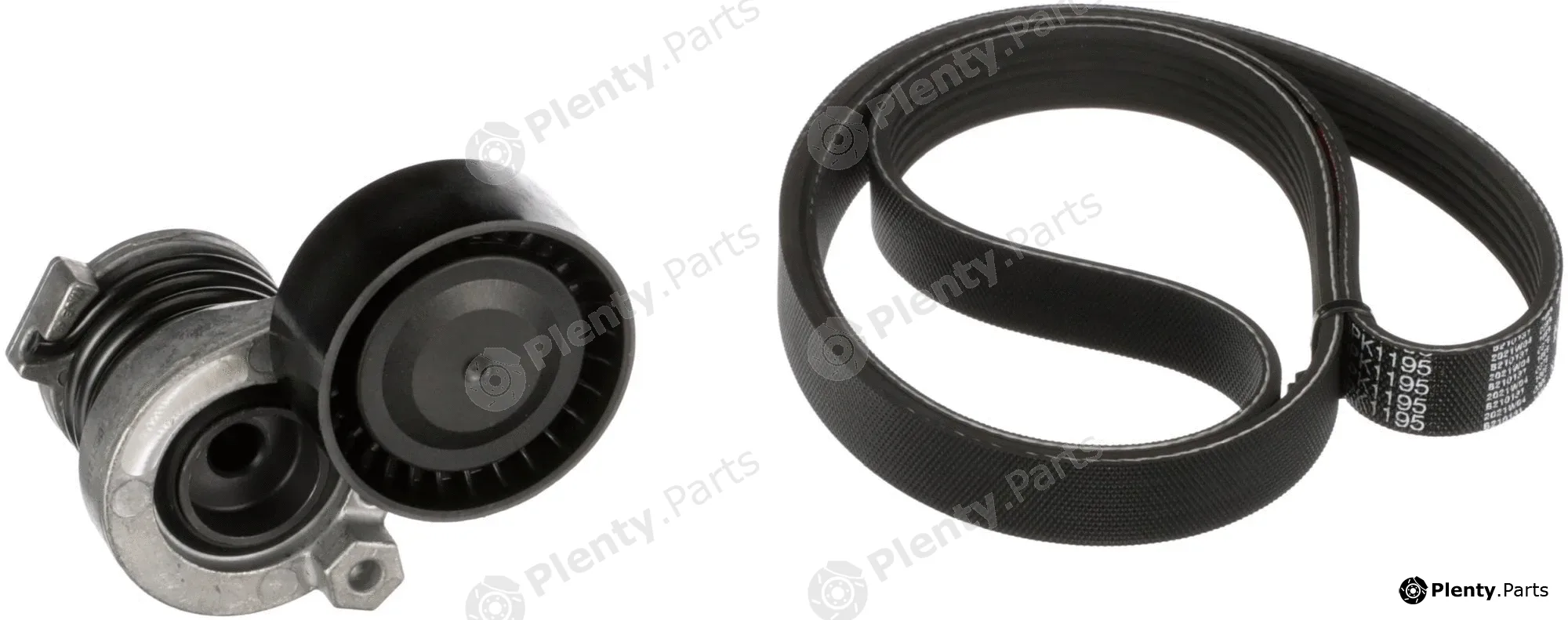 Gates K066PK1195 — V-Ribbed Belt Set Micro-V® Kit