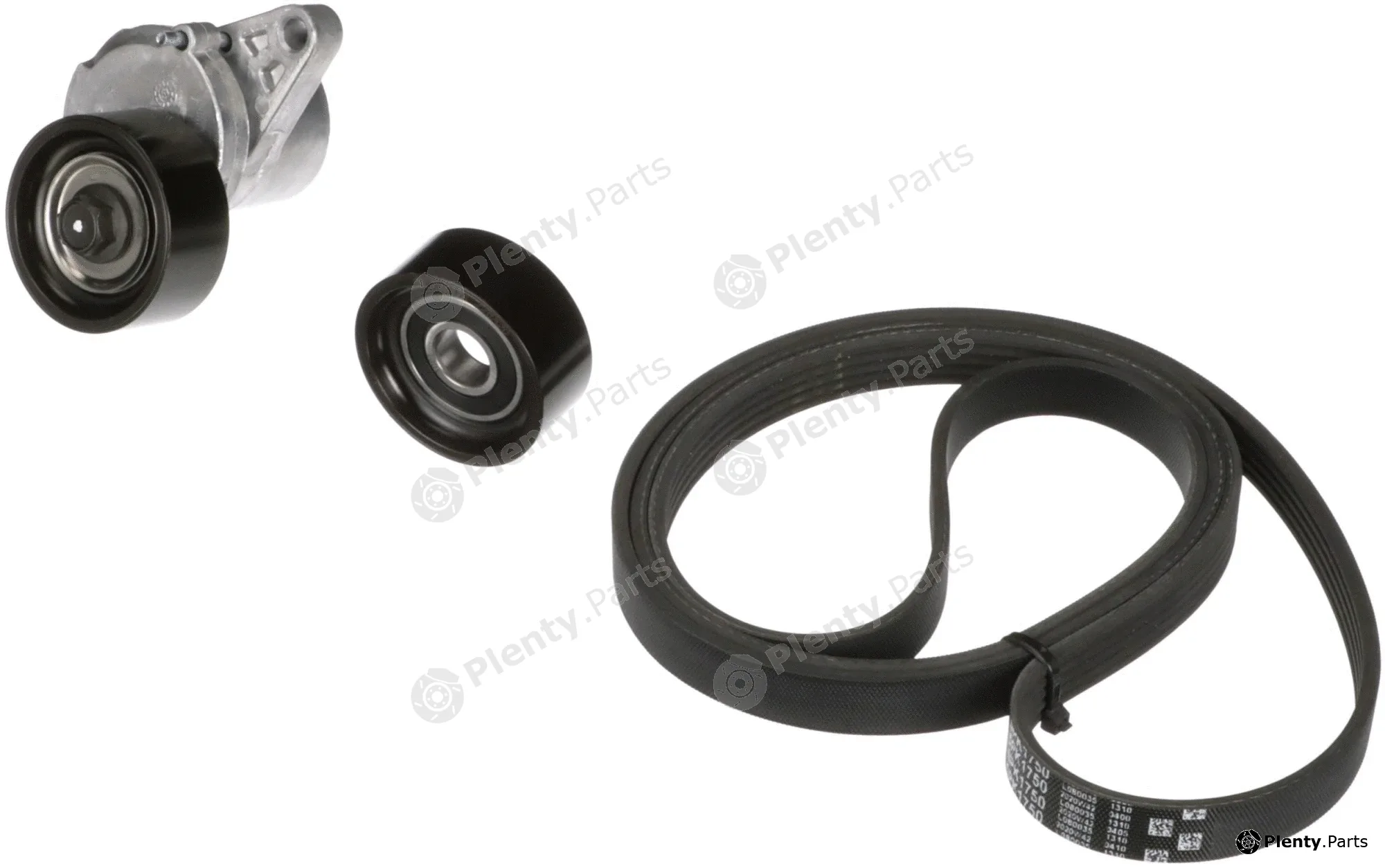 Gates K036PK1750 — V-Ribbed Belt Set Micro-V® Kit