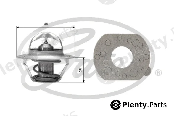 Gates TH00382G1 — Thermostat, coolant
