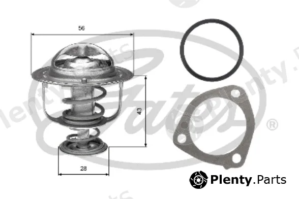Gates TH31276G1 — Thermostat, coolant