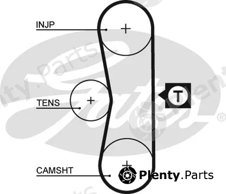 Gates 5062 — Timing Belt PowerGrip®