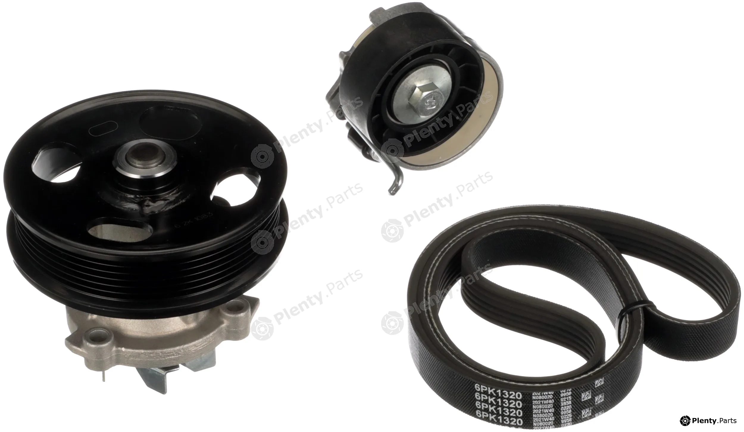 Gates KP26PK1320 — Water Pump + V-Ribbed Belt Kit Micro-V® Kit