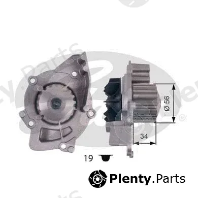 Gates WP0078 — Water Pump, engine cooling