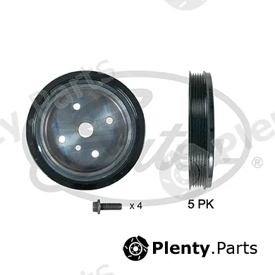 Gates TVD1161A — Belt Pulley, crankshaft DriveAlign®