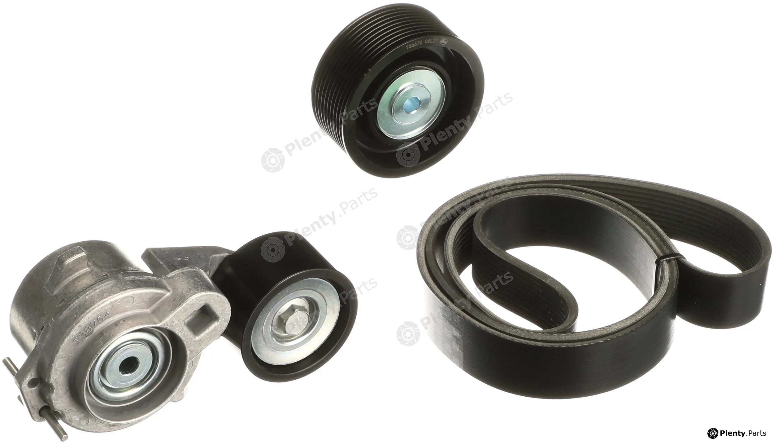 Gates K0110PK1490HD — V-Ribbed Belt Set FleetRunner™ Micro-V® Kit