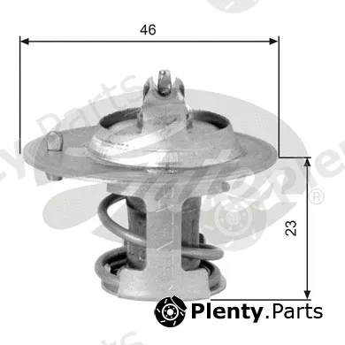 Gates TH06691G1 — Thermostat, coolant