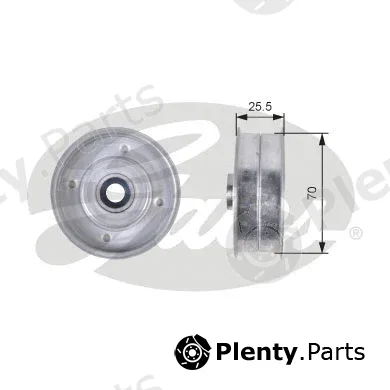 Gates T42308 — Deflection/Guide Pulley, timing belt PowerGrip®