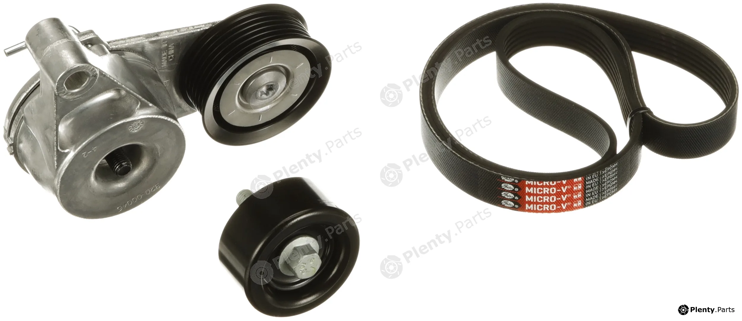 Gates K026PK1780 — V-Ribbed Belt Set Micro-V® Kit