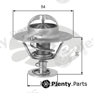 Gates TH00782G1 — Thermostat, coolant
