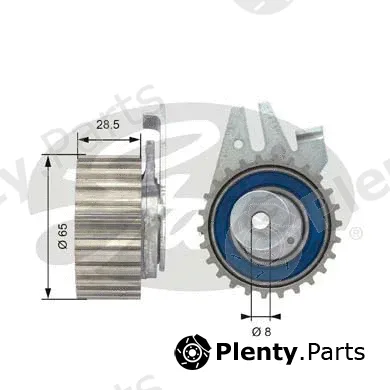 Gates T43044 — Tensioner Pulley, timing belt PowerGrip®