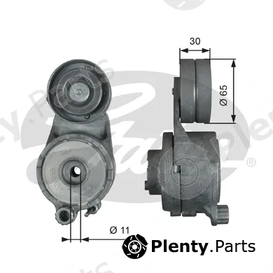 Gates T39294 — Belt Tensioner, V-ribbed belt DriveAlign®