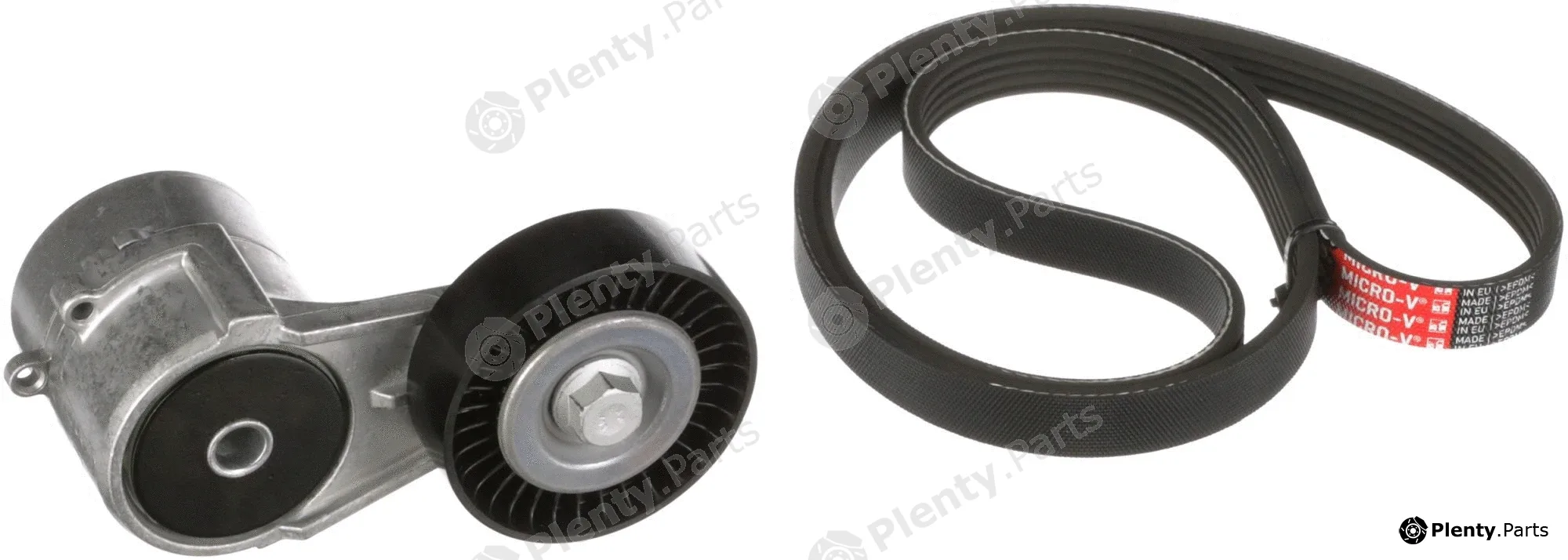 Gates K015PK1210 — V-Ribbed Belt Set Micro-V® Kit