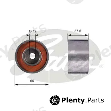 Gates T42031 — Deflection/Guide Pulley, timing belt PowerGrip®
