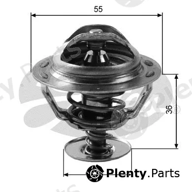 Gates TH12283G2 — Thermostat, coolant
