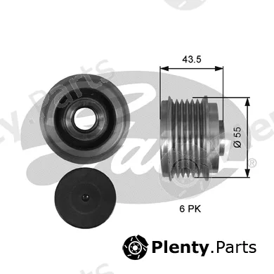 Gates OAP7219 — Alternator Freewheel Clutch DriveAlign®