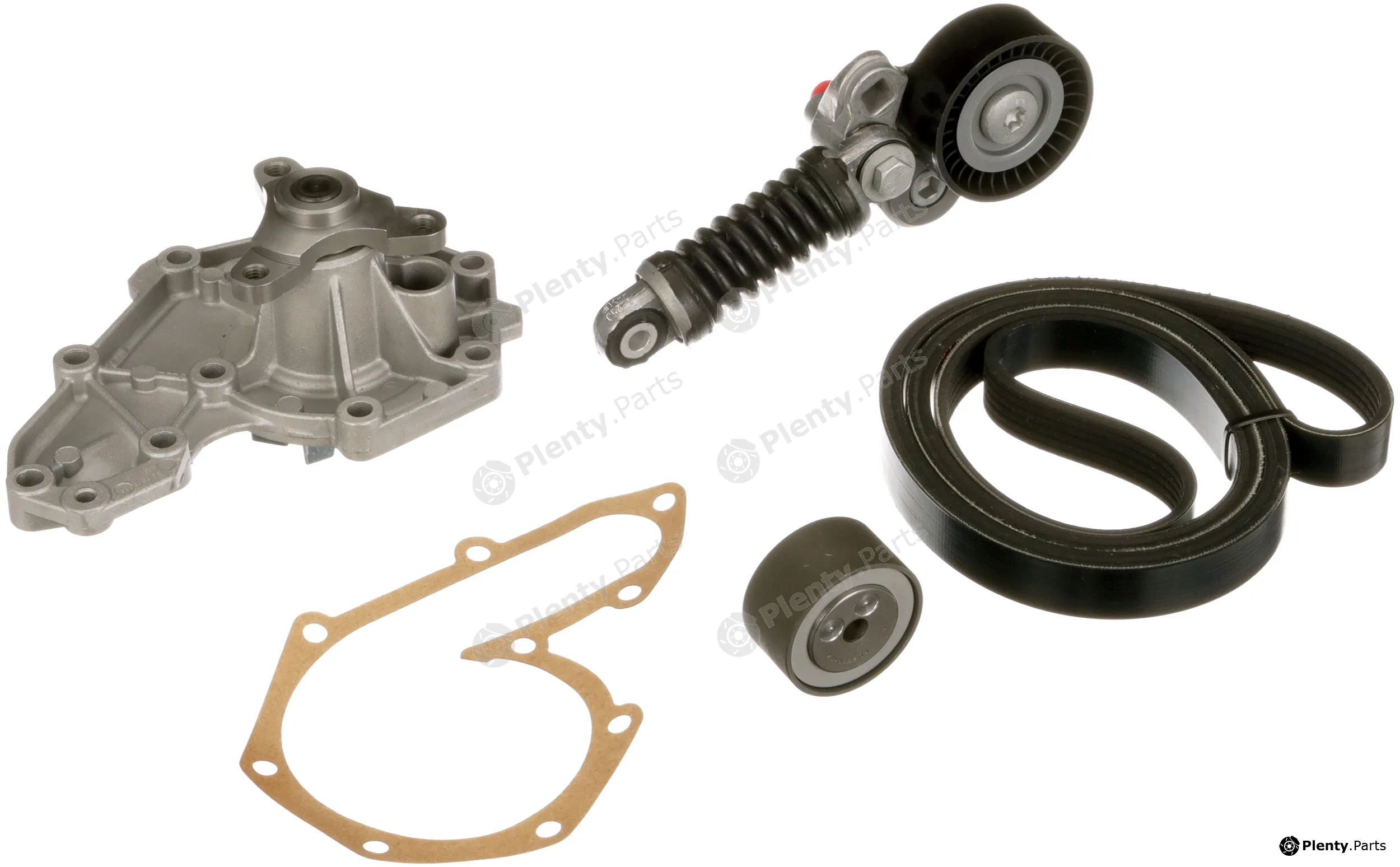 Gates KP56PK1660 — Water Pump + V-Ribbed Belt Kit Micro-V® Kit