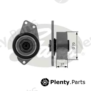 Gates T38474 — Belt Tensioner, V-ribbed belt DriveAlign®