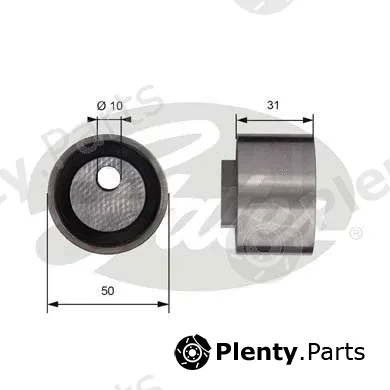 Gates T41158 — Tensioner Pulley, timing belt PowerGrip®