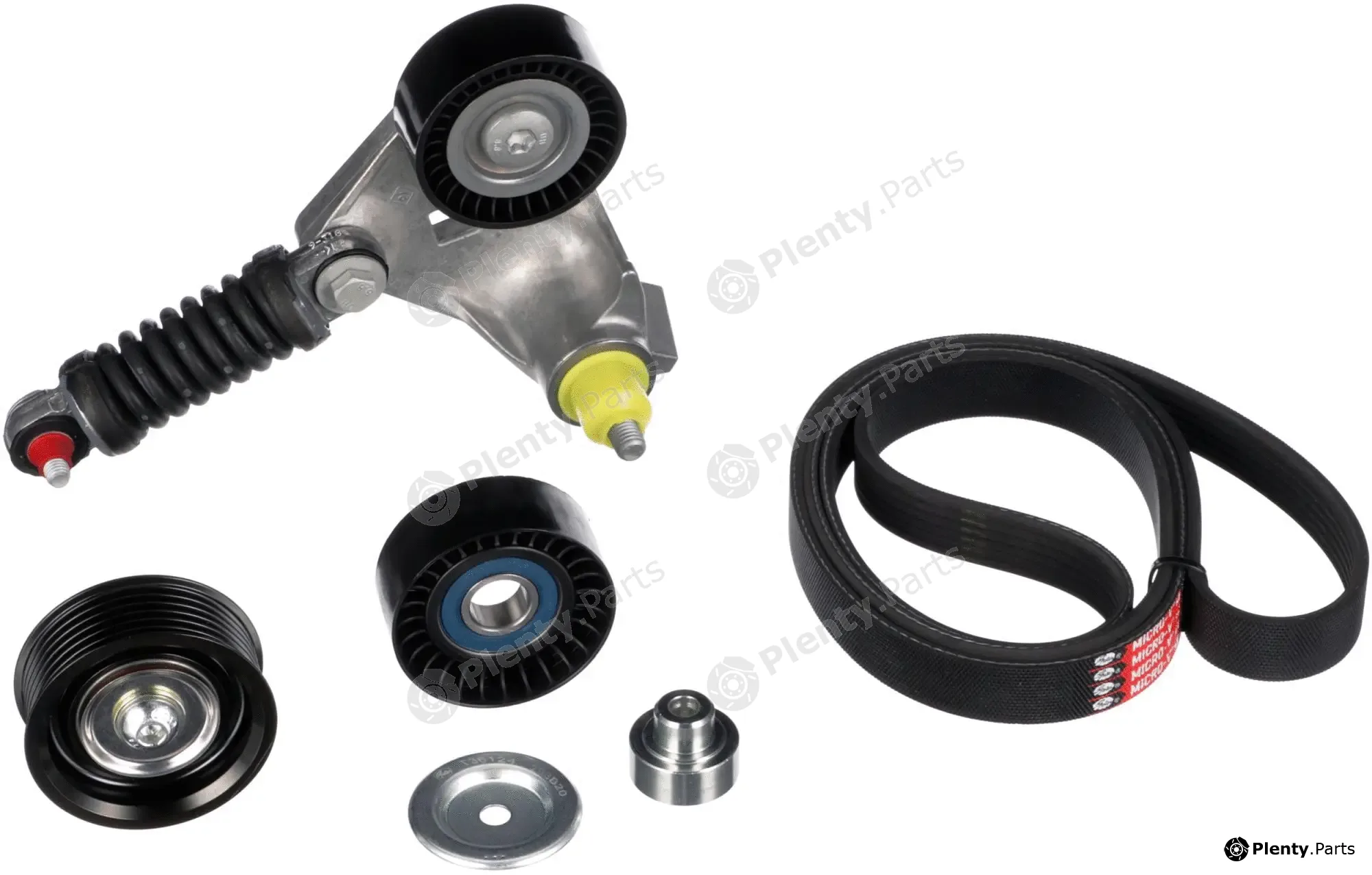 Gates K036PK1640 — V-Ribbed Belt Set Micro-V® Kit