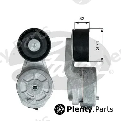 Gates T38710 — Belt Tensioner, V-ribbed belt FleetRunner™