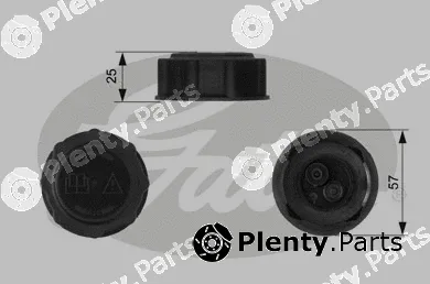 Gates RC233 — Cap, coolant tank