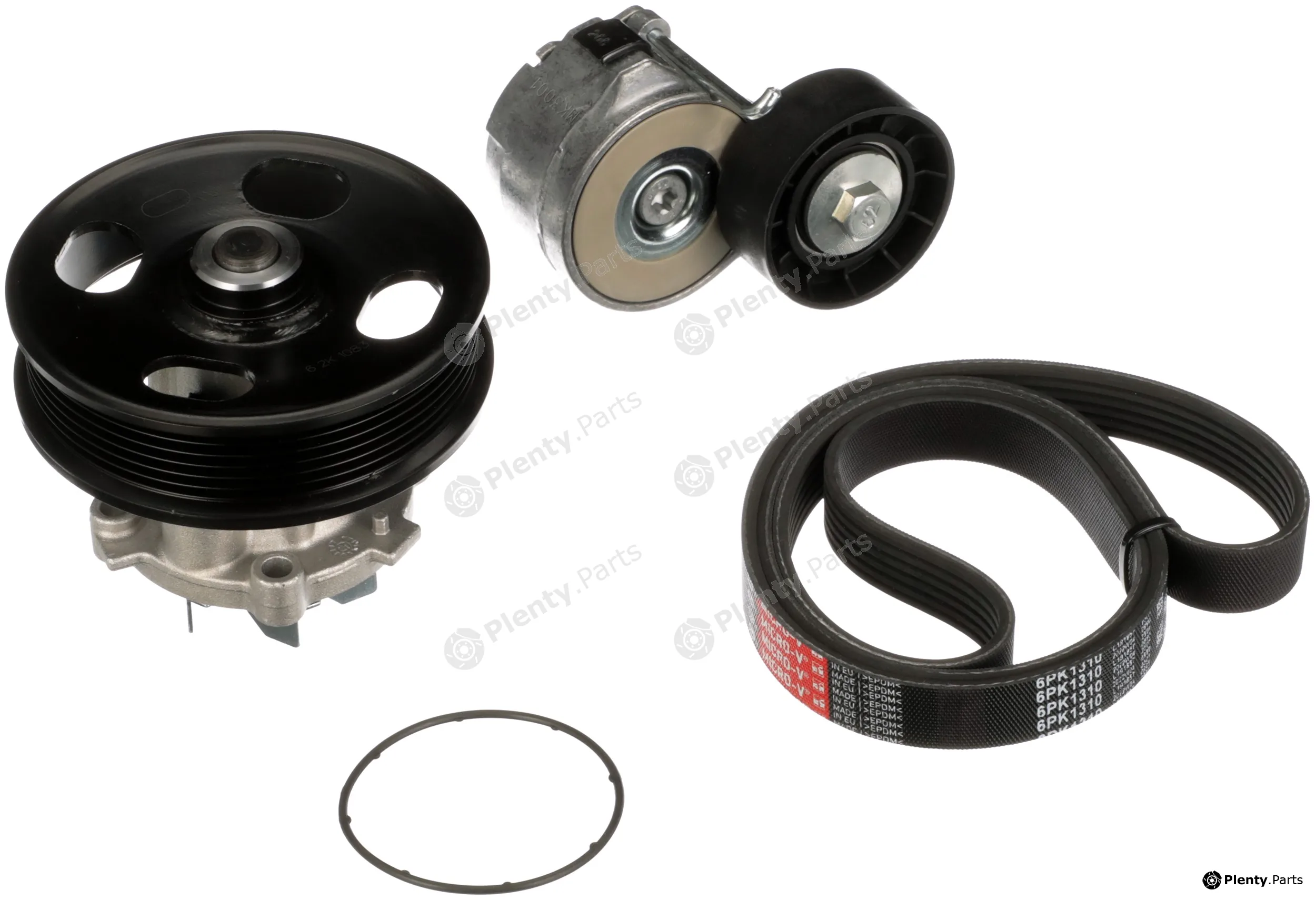 Gates KP16PK1310 — Water Pump + V-Ribbed Belt Kit Micro-V® Kit