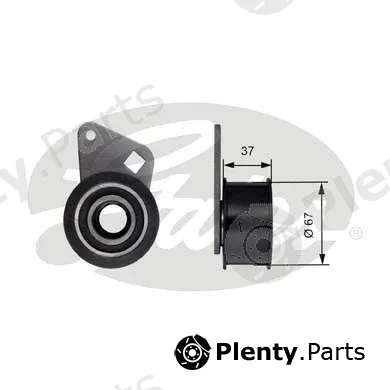 Gates T41293 — Tensioner Pulley, timing belt PowerGrip®