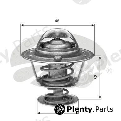Gates TH32576G1 — Thermostat, coolant