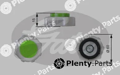 Gates RC209 — Cap, coolant tank