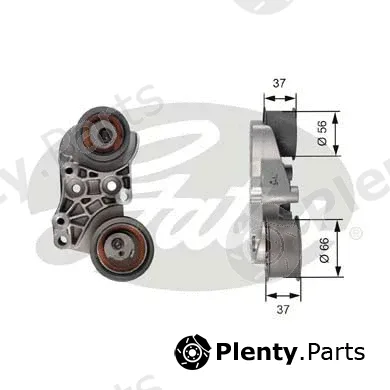 Gates T41268 — Tensioner Pulley, timing belt PowerGrip®