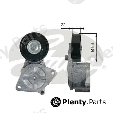 Gates T38492 — Belt Tensioner, V-ribbed belt DriveAlign®