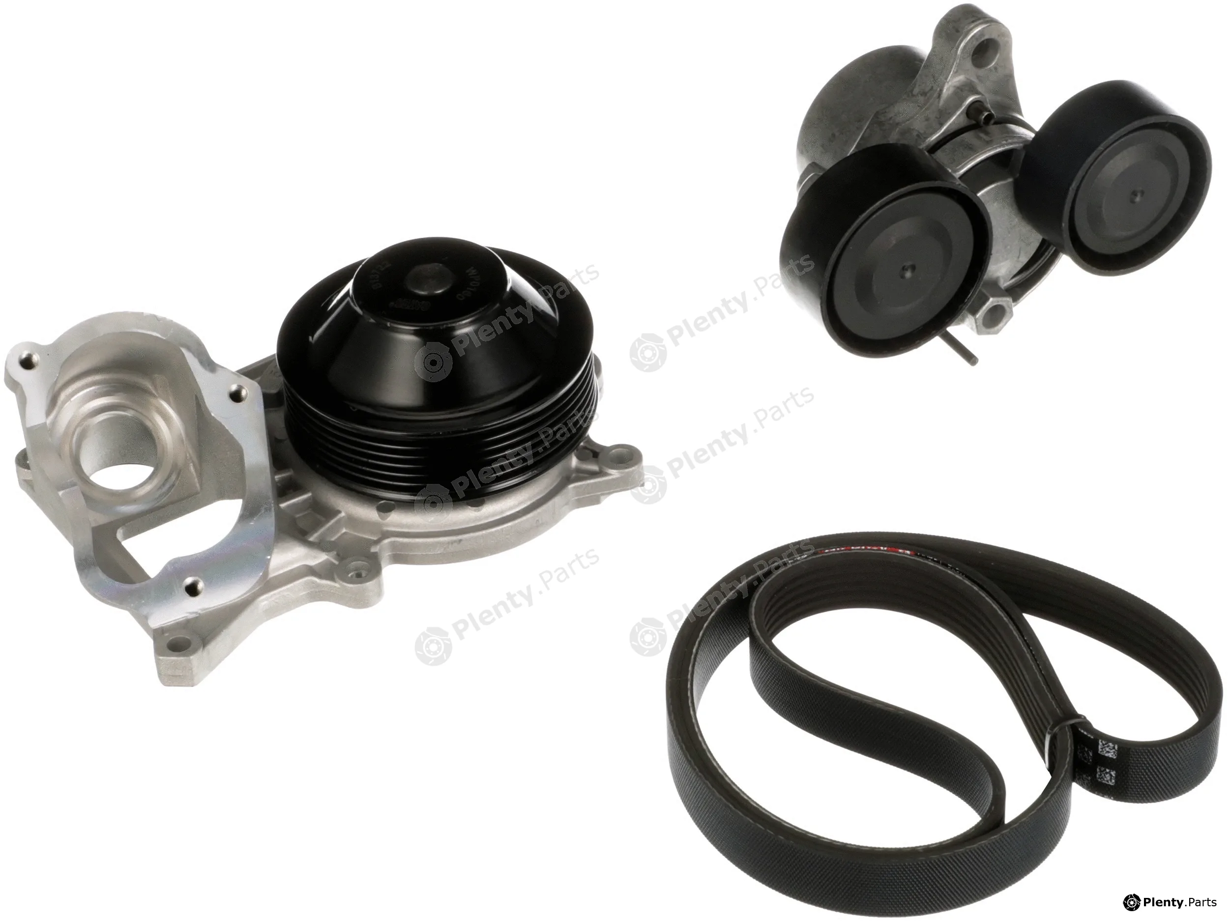 Gates KP236PK1700 — Water Pump + V-Ribbed Belt Kit Micro-V® Kit