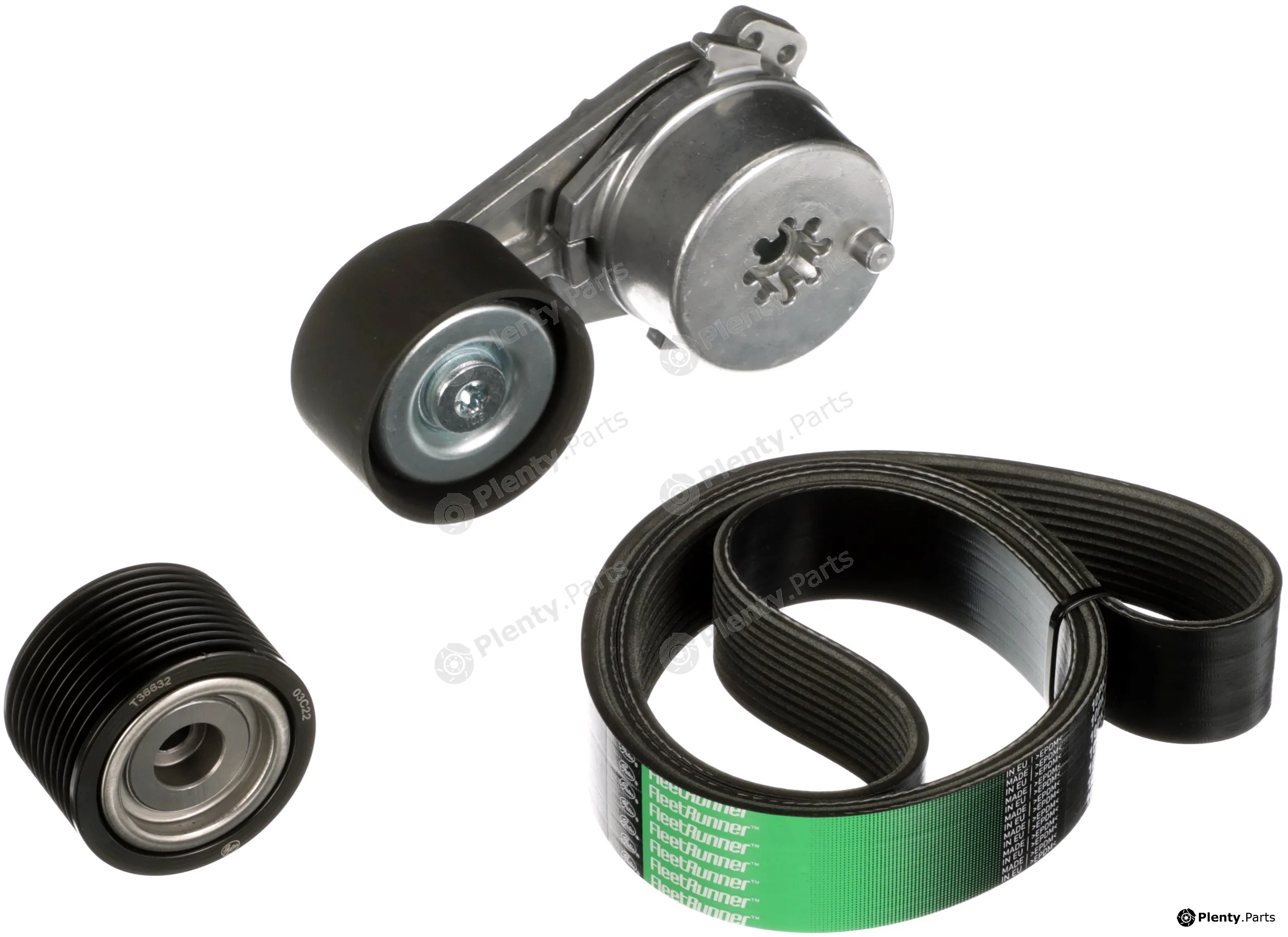 Gates K0110PK1408HD — V-Ribbed Belt Set FleetRunner™ Micro-V® Kit