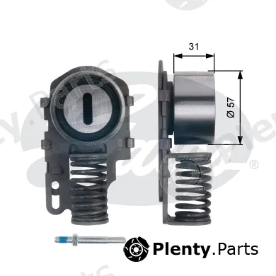 Gates T43082 — Tensioner Pulley, timing belt PowerGrip®