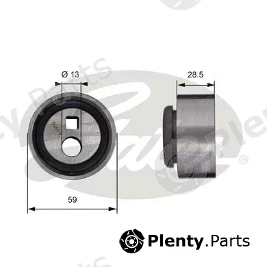 Gates T41130 — Tensioner Pulley, timing belt PowerGrip®